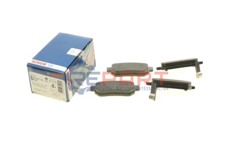 Фото 1 — Колодки гальмівні (задні) Honda Civic V/VI 91-01/CRX II/Prelude III 87-92/Rover 93-05 BOSCH (0986461131) Фото Колодки гальмівні (задні) Honda Civic V/VI 91-01/CRX II/Prelude III 87-92/Rover 93-05 BOSCH (0986461131) зображення 1