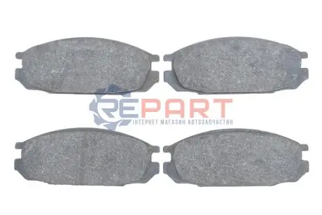 Комплект гальмівних колодок задн, NISSAN NAVARA, PATROL GR IV, PICK UP, VANETTE 2.4-4.2 01.86 Bosch 0986461133 Купити в Україні