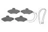 Фото Комплект гальмівних колодок передн, CITROEN XANTIA 1.6-2.0D 03.93-04.03 Bosch (0986461757) зображення 1