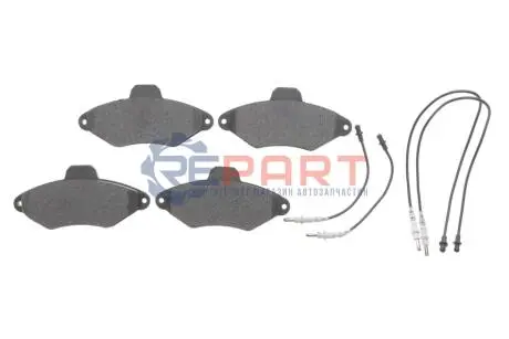 Комплект гальмівних колодок передн, CITROEN XANTIA 1.6-2.0D 03.93-04.03 Bosch 0986461757 Купити в Україні