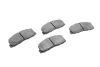 Фото Комплект гальмівних колодок передн, MITSUBISHI COLT I, COLT II, COLT III, CORDIA, GALANT V, GALANT VI, LANCER III, LANCER IV, SPACE, TREDIA 1.2-2.4 09.81-12.92 Bosch (0986469550) зображення 5