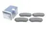 Фото Комплект гальмівних колодок передн, NISSAN SUNNY, SUNNY II SUBARU JUSTY I, LIBERO, REX II 0.5-1.7D 08.81-02.00 Bosch (0986469580) зображення 2