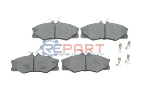 Комплект гальмівних колодок передн, VW TRANSPORTER T3 1.6-2.1 05.79-07.92 Bosch 0986469790 Купити в Україні