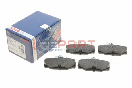 Комплект гальмівних колодок задн, FORD ESCORT V, ESCORT VI, GRANADA, SCORPIO I, SCORPIO II, SIERRA, SIERRA I, SIERRA II 1.6-2.9 08.77-10.98 Bosch 0986469810 Купити в Україні