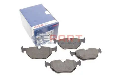 Комплект гальмівних колодок задн, BMW 3 (E30), 3 (E36), 5 (E34), 7 (E32), Z1, Z3 (E36) 1.6-5.0 03.85-06.03 Bosch 0986469960 Купити в Україні