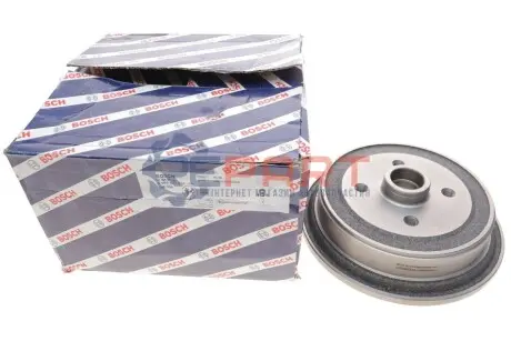 Гальмівний барабан задн AUDI 80 B3, 90 B2, COUPE B2 1.4-2.2 08.80-10.91 Bosch 0986477016 Купити в Україні
