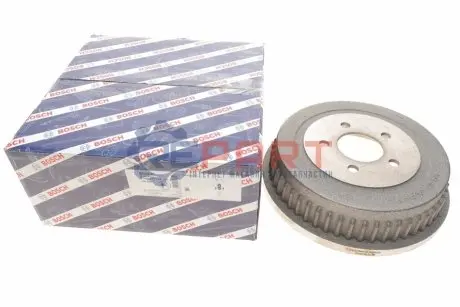 Гальмівний барабан задн CHRYSLER CARAVAN, GRAND VOYAGER III, VOYAGER III, VOYAGER IV DODGE CARAVAN, RAM 2.0-3.8 01.95-12.08 Bosch 0986477185 Купити в Україні