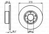 Тормозной диск BOSCH 0986478055 (фото 1)