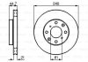 Тормозной диск BOSCH 0986478115 (фото 1)