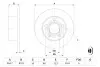 Фото Диск тормозной Bosch (0986478132) изображение 5