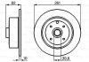 Тормозной диск - BOSCH 0986478328 (569204, 90348319, 90250703)