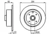 Фото Диск гальмівний задн Лів/Прав OPEL KADETT E, VECTRA A 2.0 12.87-11.95 Bosch (0986478328) зображення 1