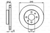 Диск тормозной - BOSCH 0986478533 (4020658A01, 4020660Y01, 4020658A00)