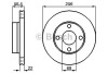 Гальмівний диск - BOSCH 0 986 478 550 (895615301A) 0986478550