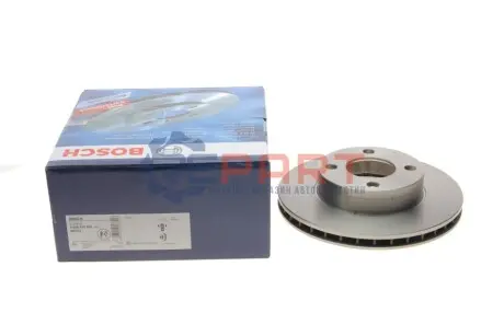 Диск гальмівний передн Лів/Прав AUDI 80 B4, CABRIOLET B3, COUPE B3 1.6-2.3 10.88-12.96 Bosch 0986478550 Купити в Україні