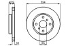 Тормозной диск BOSCH 0986478585 (фото 1)