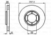 Тормозной диск BOSCH 0986478596 (фото 1)