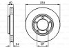 Диск тормозной BOSCH 0986478663 (фото 1)