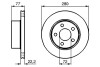 BOSCH JEEP диск гальм. передн. Cherokee -01 0986478694