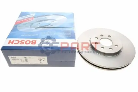 Диск гальмівний передн Лів/Прав OPEL ASTRA H, ASTRA H CLASSIC, ASTRA H GTC, COMBO, COMBO TOUR, MERIVA A 1.2-2.0 10.01 Bosch 0986479077 Купити в Україні
