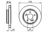 Тормозной диск BOSCH 0986479133 (фото 1)