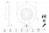 Фото Диск гальмівний (задній) Audi A3/Skoda Octavia/VW Caddy/Golf/Touran 03-15 (260х12) Bosch (0986479155) зображення 5