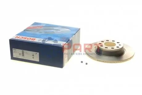 Диск гальмівний (задній) Audi A3/Skoda Octavia/Superb/VW Golf/Passat 03- (282x12) (з покр.) (повний) BOSCH 0986479247 Купити в Україні
