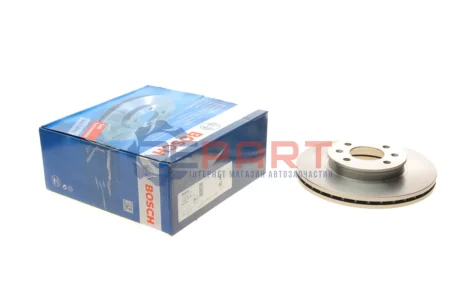 Диск гальмівний передн Лів/Прав HYUNDAI ACCENT III, I20 I, SOLARIS KIA RIO II 1.1D-1.6D 03.05 Bosch 0986479367 Купити в Україні