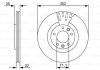 Тормозной диск BOSCH 0 986 479 500 (фото 1)