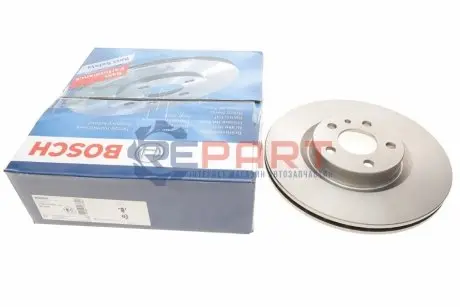 Диск гальмівний передн Лів/Прав FIAT 500L 0.9-1.6D 09.12 Bosch 0986479558 Купити в Україні