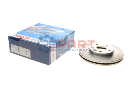 Диск гальмівний передн Лів/Прав CHEVROLET AVEO, BOLT, CRUZE, VOLT OPEL ASTRA J, ASTRA J GTC 1.2-Electric 05.09 Bosch 0986479643 Купити в Україні