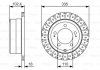 Диск тормозной BOSCH 0 986 479 A61 (фото 1)