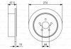 BOSCH  SUBARU гальмівний диск задн. Legacy 03- 0986479A82