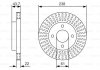 Тормозной диск NISSAN P. MICRA/NOTE 1,4-1,6 03- BOSCH 0986479A87 (фото 1)
