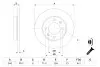 Диск тормозной Bosch (0986479B40) изображение 5
