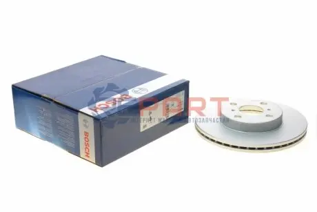 Фото Диск гальмівний (передній) Toyota Yaris 1.0-1.5 16V 99-05 (255х20) BOSCH (0 986 479 B60) зображення 1