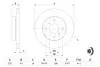 Фото Тормозной диск Bosch (0 986 479 B92) изображение 5
