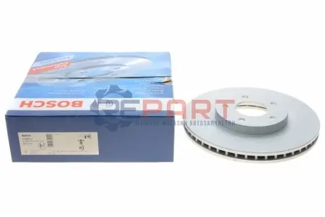 Диск гальмівний (передній) Nissan X-Trail 2.0/2.5dCi 07-/Juke 1.6 10- (296x26) BOSCH 0986479C04 Купити в Україні