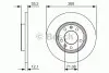 Фото Тормозной диск PEUGEOT T. 308 1,2-2,0 13- Bosch (0986479C24) изображение 6