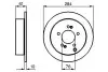 Фото Диск гальмівний задн Лів/Прав HYUNDAI HIGHWAY, IX35, SANTA FÉ I, TRAJET, TUCSON KIA SPORTAGE II, SPORTAGE III 2.0-2.7 09.99-12.16 Bosch (0986479C61) зображення 5
