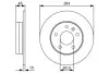Тормозной диск Bosch (0 986 479 C66) изображение 5