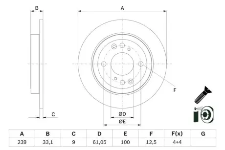 Автозапчасть Bosch 0986479E95