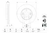 Фото Диск гальмівний передн Лів/Прав HYUNDAI I10 I, I30 KIA CEED, PROCEED 1.0-2.0 12.07 Bosch (0986479G24) зображення 1