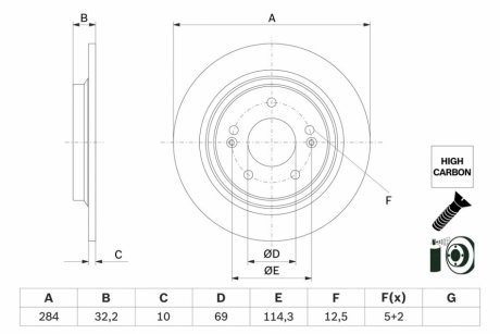 Автозапчасть BOSCH 0 986 479 G77 (фото 1)