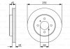 TARCZA HAM MITSUBISHI COLT IV 1.8GTI 16V 92-96, LANCER 1.3, 1.6 03- BOSCH 0986479R18 (фото 1)