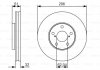 BOSCH Диск тормозов. передняя. LEXUS GS 97- 0986479R20