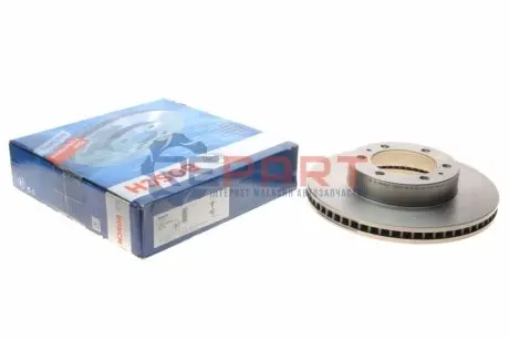 Диск гальмівний передн Лів/Прав TOYOTA FORTUNER, HILUX VII, HILUX VIII 2.4D-4.0 06.04 Bosch 0986479R46 Купити в Україні