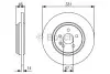 Фото Диск гальмівний (задній) MB M-class (W163) 98-05 (331х14) Bosch (0986479S12) зображення 1