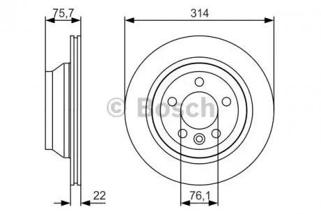 Автозапчастина BOSCH 0 986 479 S54 (фото 1)