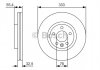 Тормозной диск BOSCH 0986479S72 (фото 1)